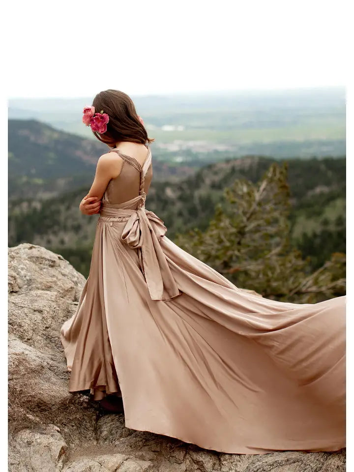 Junie Impact Dress in Stone