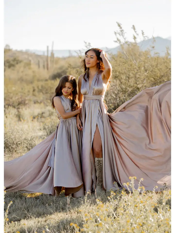 Junie Impact Dress in Stone